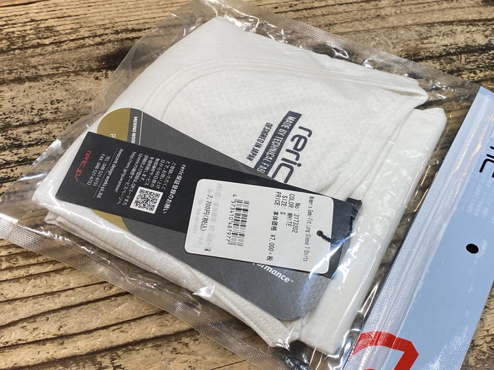 JW020 レリック reric Women's Semi-Fit Long Sleeve T-shirts 長袖ベースレイヤー 白 S レディース
