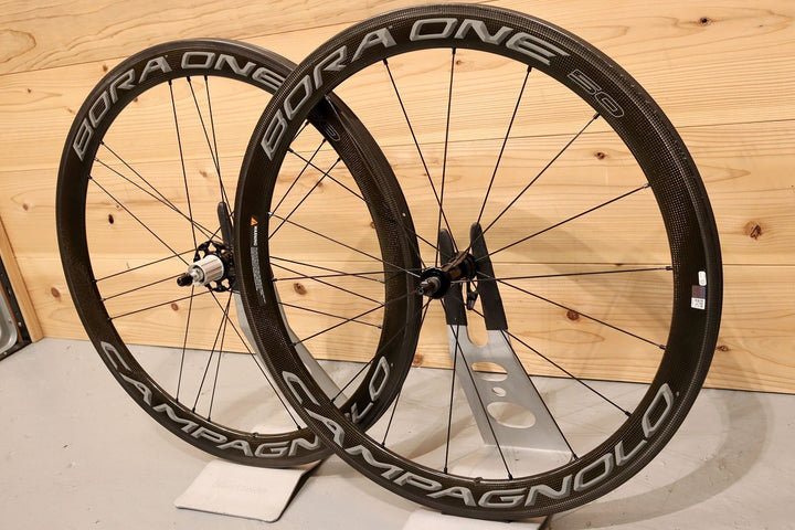 カンパニョーロ CAMPAGNOLO ボーラワン BORA ONE 50 カーボン チューブラー ホイールセット シマノ12S/11S 幅24.2mm 【千葉店】