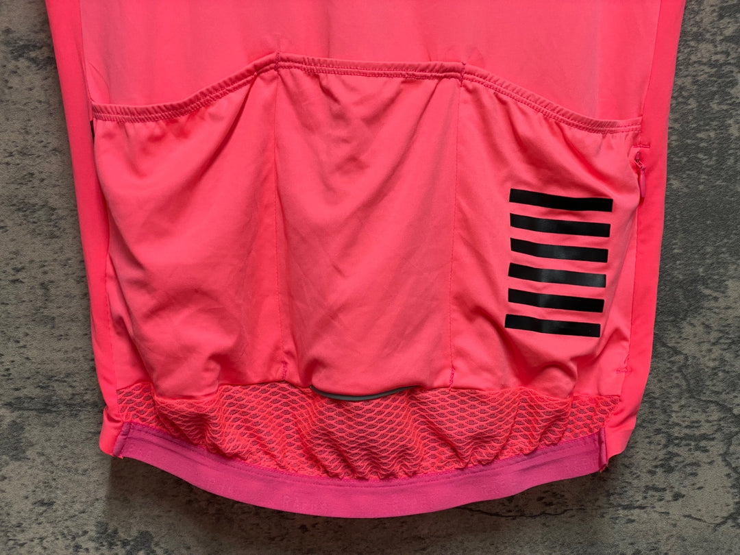 JQ780 ラファ Rapha PRO TEAM FLY WEIGHT JERSEY 半袖 サイクルジャージ ピンク S