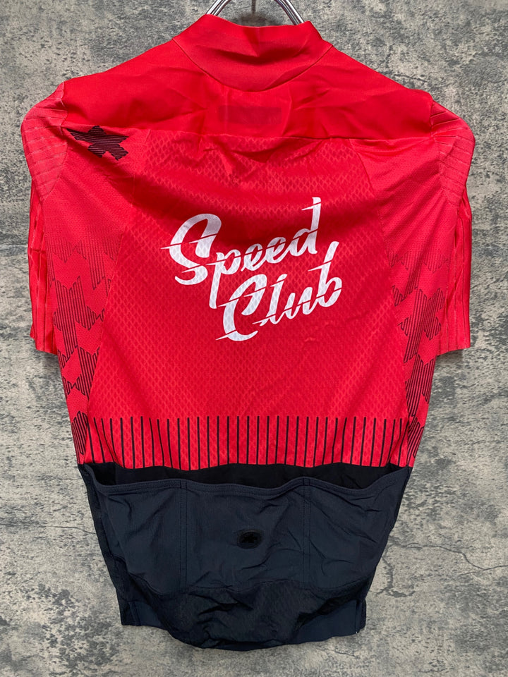 JW785 アソス assos EQUIPE RS Jersey S11 Speed Club 2024 半袖 サイクルジャージ 赤 XS