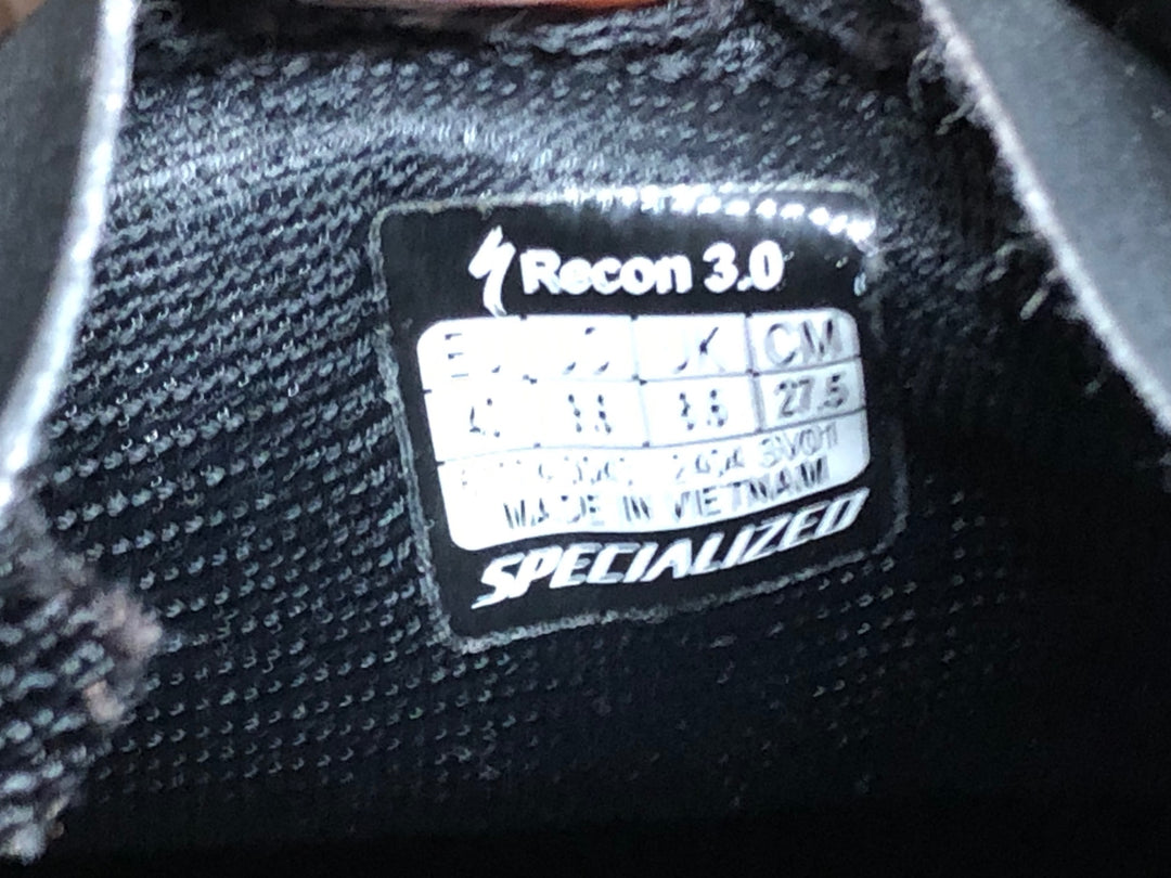 JP804 スペシャライズド SPECIALIZED RECON 3.0 ビンディングシューズ 黒 SPD 42.5