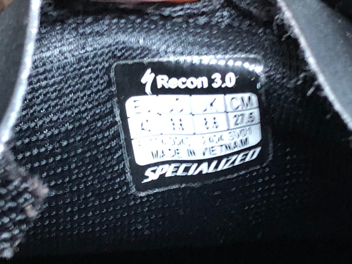 JP804 スペシャライズド SPECIALIZED RECON 3.0 ビンディングシューズ 黒 SPD 42.5