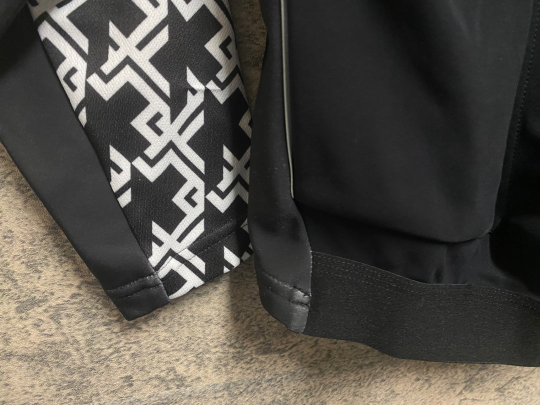 KO593 アソス assos MILLE GT Spring Fall Long Sleeve Jersey 長袖 サイクルジャージ 黒 M 裏起毛