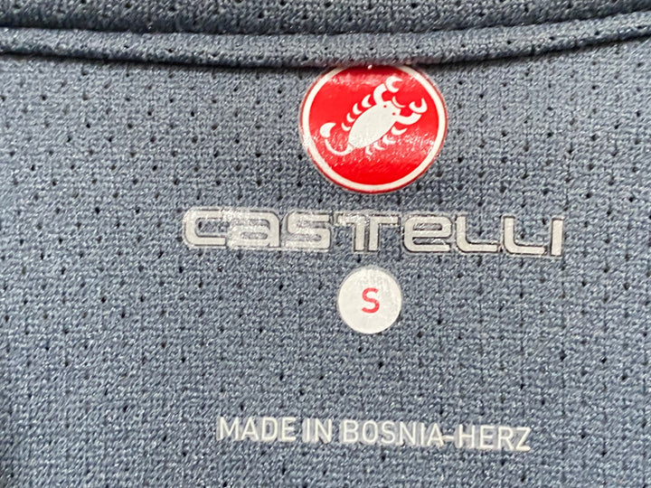 KF171 カステリ CASTELLI 半袖 サイクルジャージ 黒 S