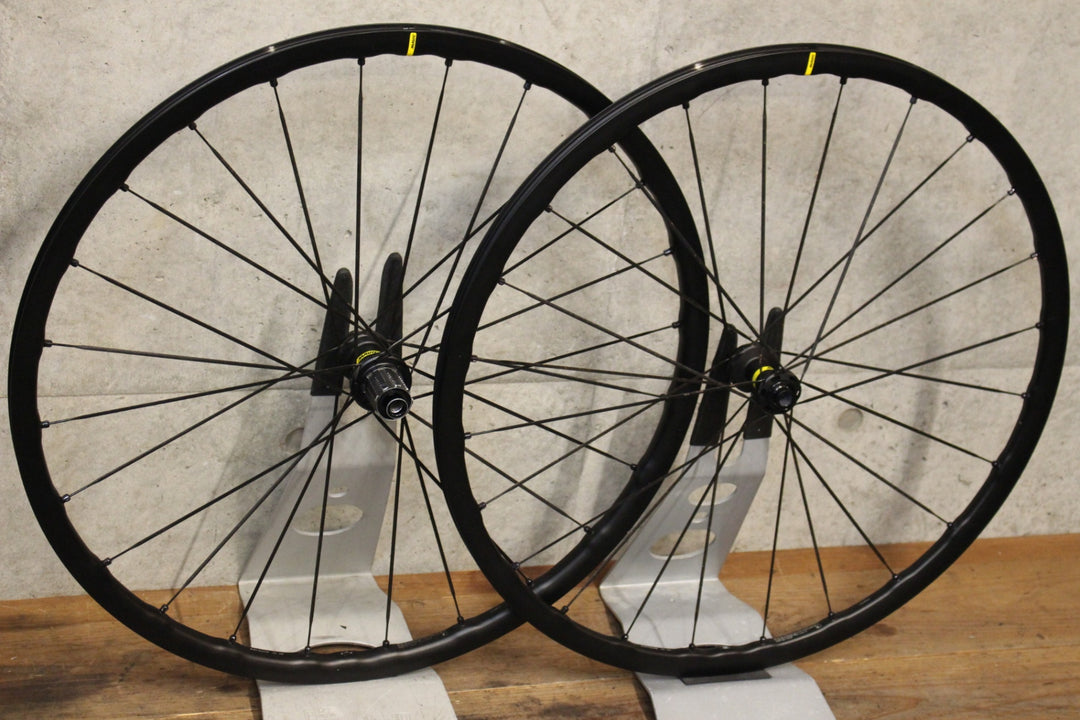 マヴィック MAVIC キシリウム KSYRIUM SL 25 DISC アルミ チューブレスレディ ホイールセット シマノ11S/12S 19C 【福岡店】