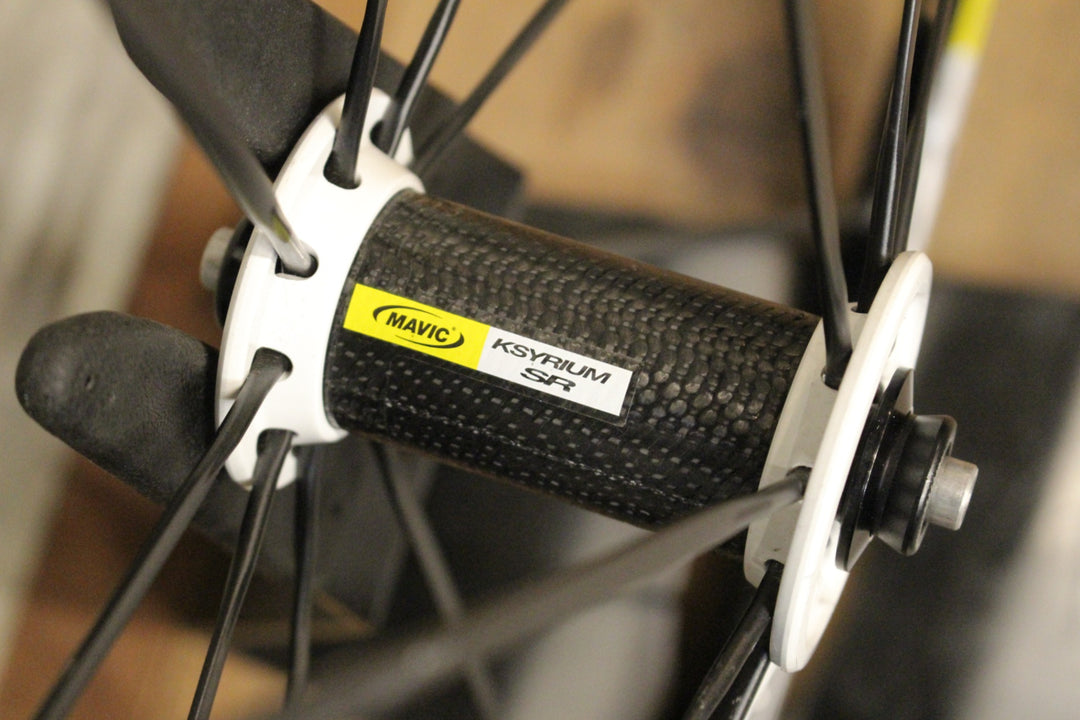 マビック MAVIC キシリウム KSYRIUM SR アルミ クリンチャー ホイールセット シマノ11/12S 【福岡店】