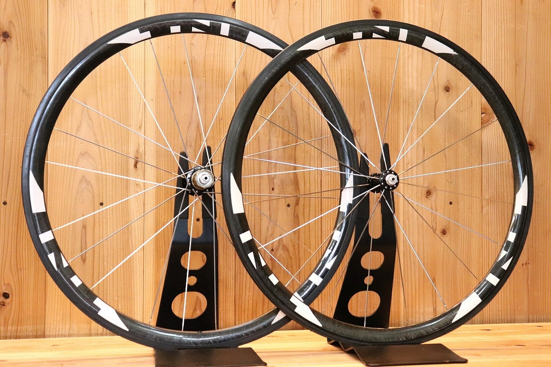 TNI 手組み カーボン チューブラー ホイールセット シマノ 11S/12S ナローリム 外幅19mm 【芦屋店】