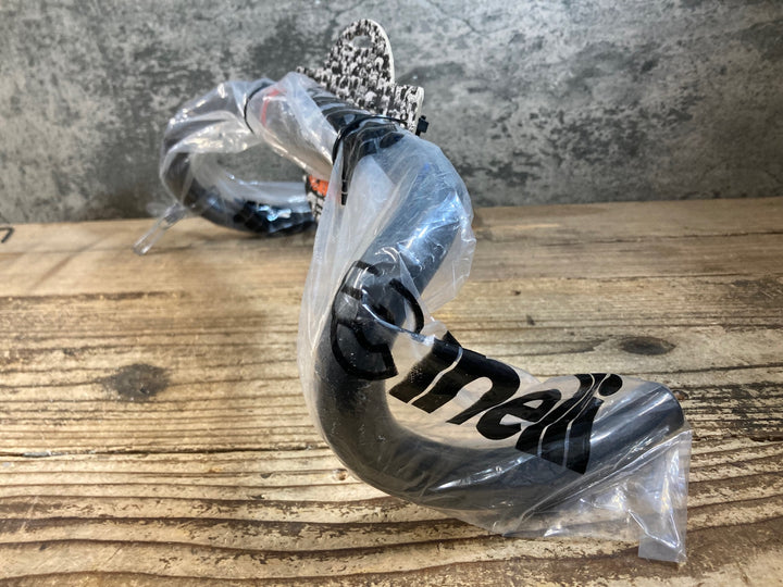 KH844 チネリ CINELLI ネオス NEOS カーボン ドロップハンドル エンドC-C400mm Φ31.8 未使用