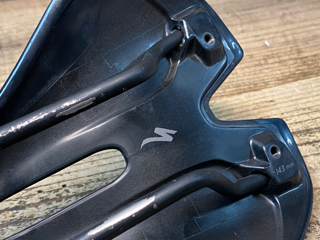 JP323 スペシャライズド SPECIALIZED TOUPE EXPERT サドル 黒 143mm HOLLOW Tiレール