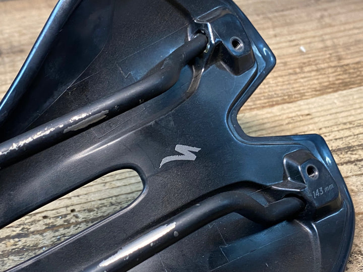 JP323 スペシャライズド SPECIALIZED TOUPE EXPERT サドル 黒 143mm HOLLOW Tiレール