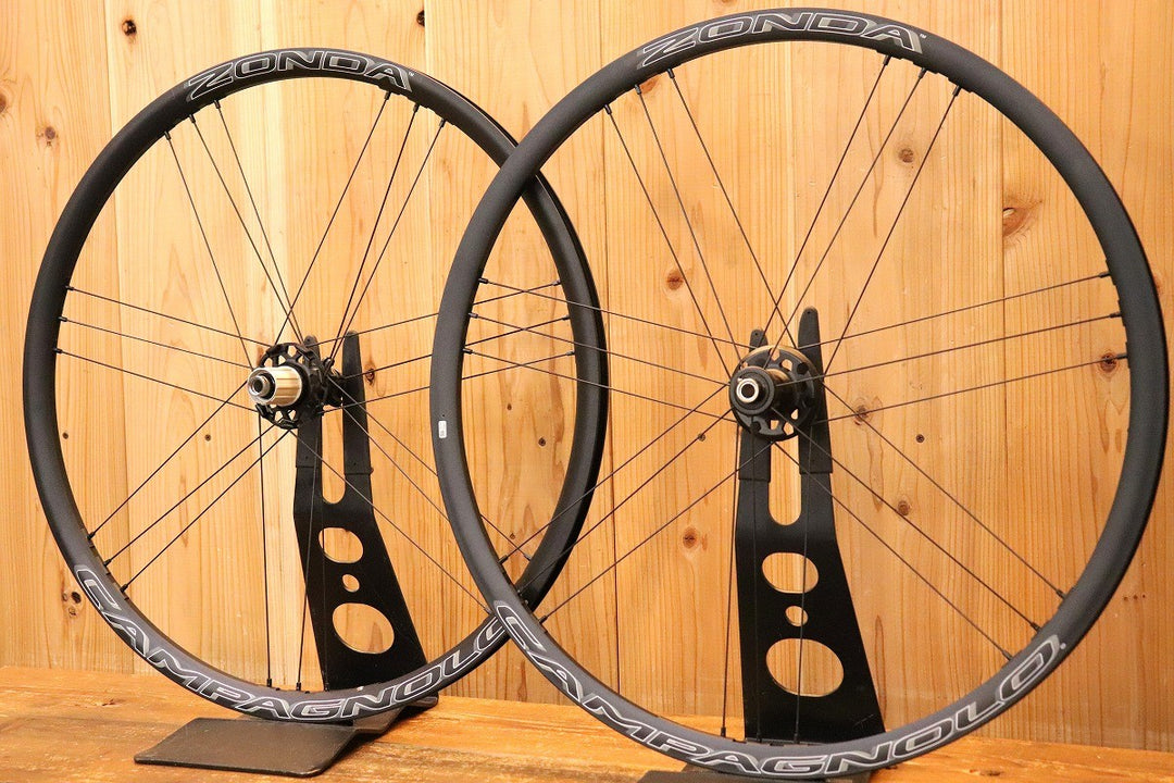 カンパニョーロ Campagnolo ゾンダ ディスク ZONDA DB アルミ クリンチャー ホイールセット シマノ12/11S ワイドリム 17C 【芦屋店】