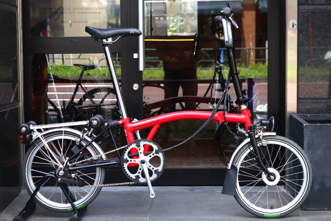 【ハブダイナモ組】 ブロンプトン BROMPTON M6R 2011頃モデル 折り畳み ミニベロ 小径車 【東京南麻布店】