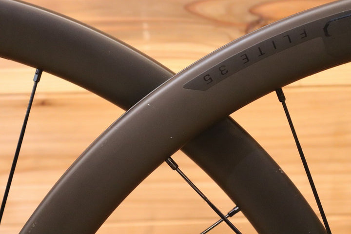 ボントレガー BONTRAGER アイオロス AEOLUS ELITE 35 TLR DISC シマノ 11/12S 21C カーボン チューブレスレディ ホイールセット 【広島店】