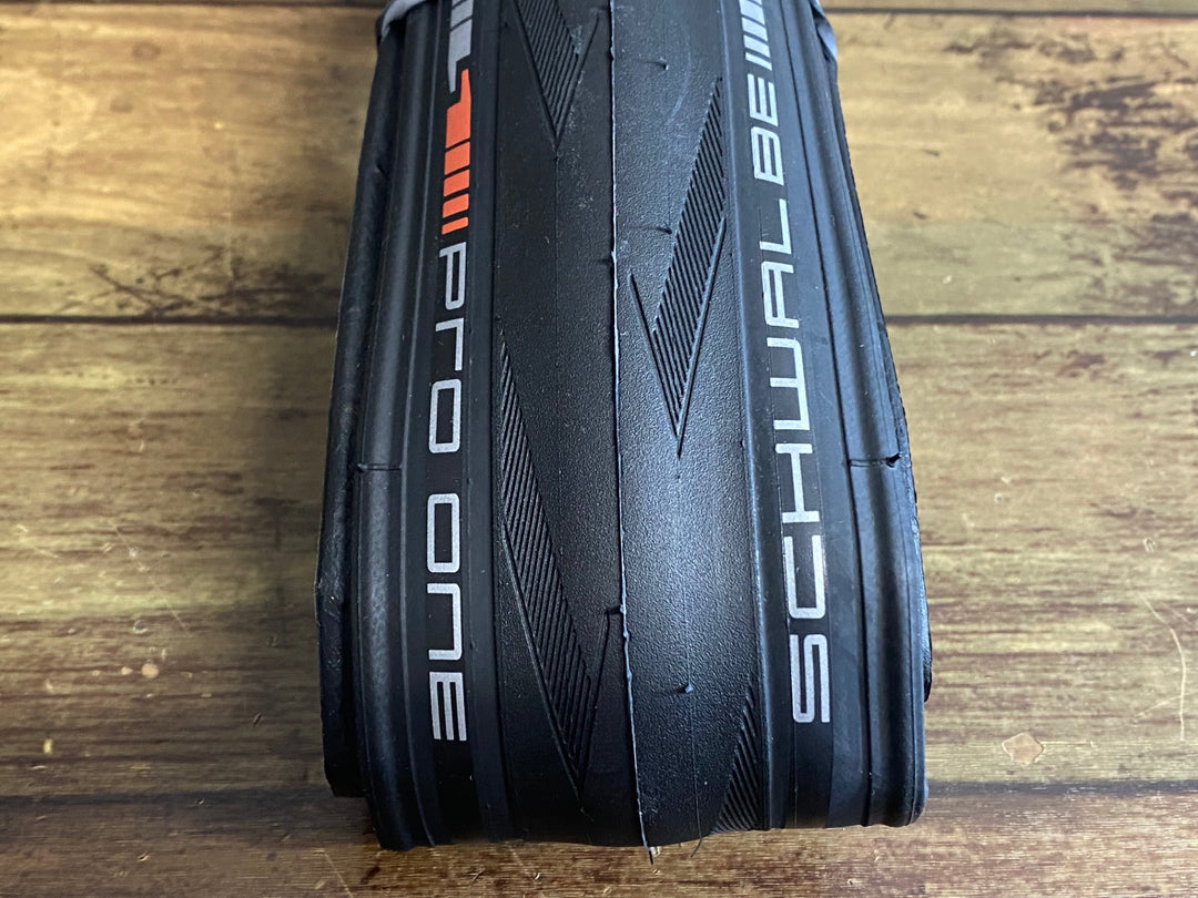 JT730 シュワルベ SCHWALBE PRO ONE TUBELESS EASY チューブレスタイヤ 700x28C 黒 2本セット 未使用