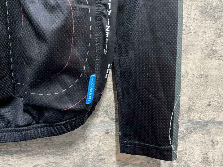 KJ705 パンダーニ Pandani 長袖 サイクルジャージ 黒 S