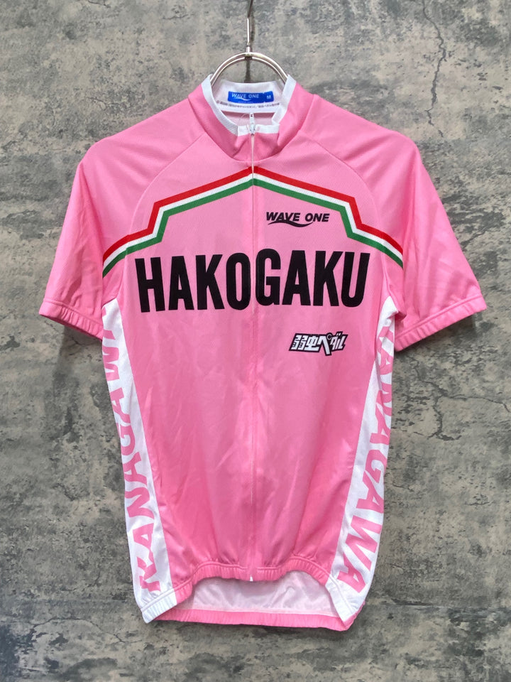 KA473 ウェイブワン WAVE ONE 半袖 サイクルジャージ ピンク M 弱虫ペダル 箱根学園 マリア・ローザver.