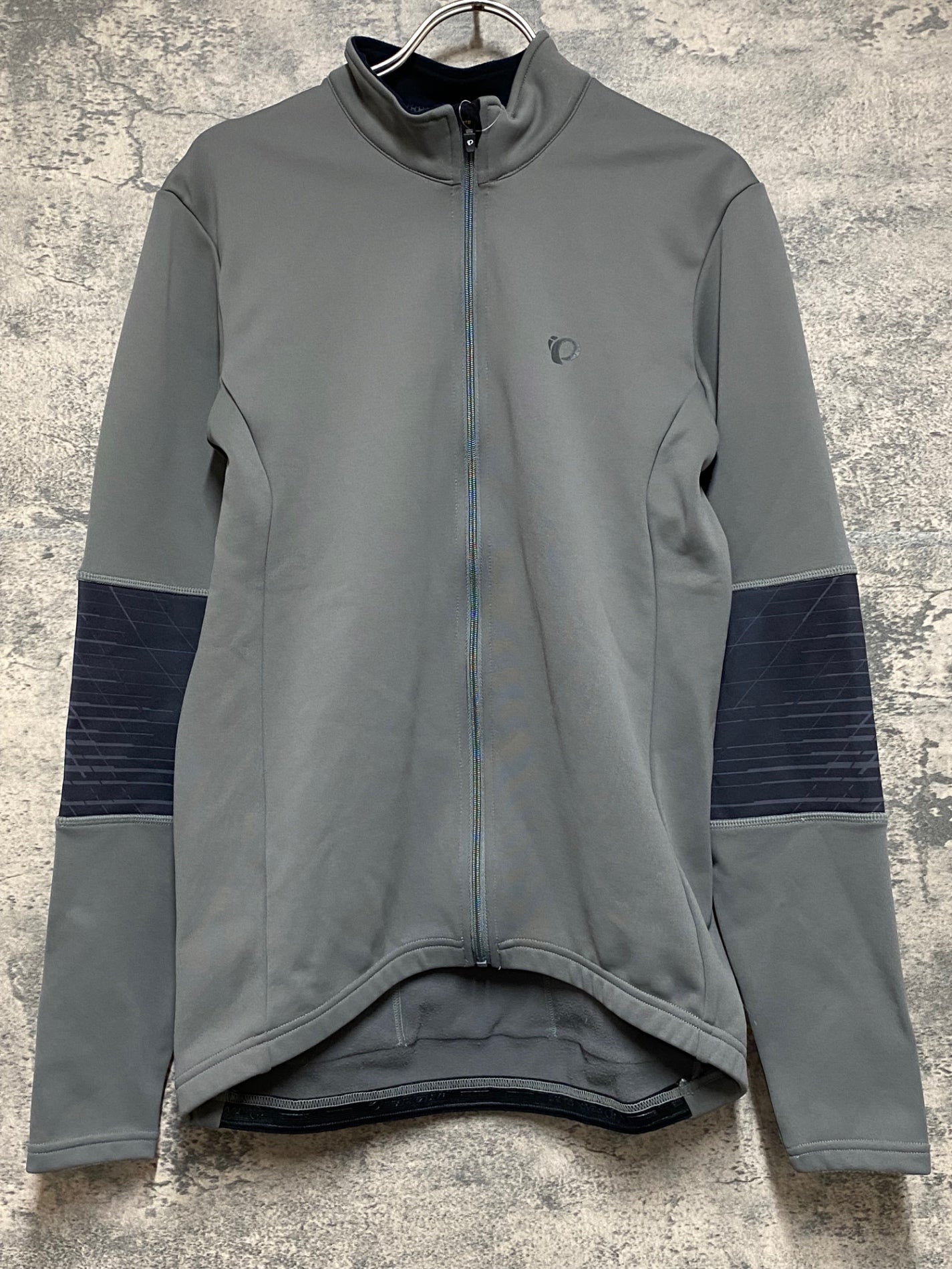 JR981 パールイズミ PEARL iZUMi 長袖 サイクルジャージ グレー XL 裏
