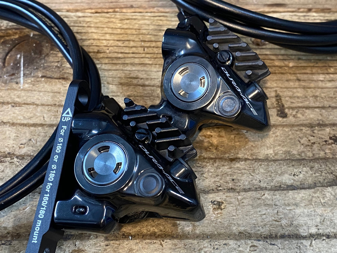 JU734 シマノ SHIMANO デュラエース DURA-ACE BR-R9270 ディスクブレーキキャリパー 前後セット