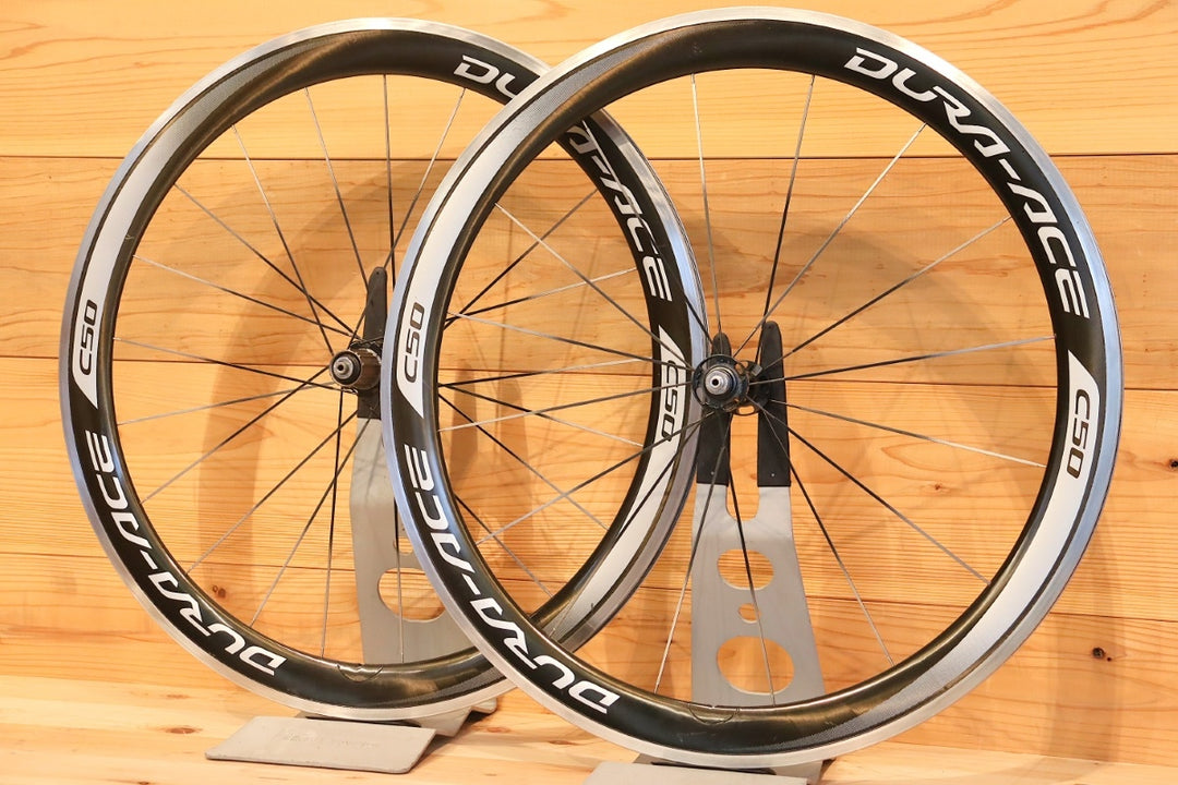 シマノ SHIMANO デュラエース DURA-ACE WH-9000-C50-CL クリンチャー ホイールセット シマノ12/11S 17C 【千葉店】