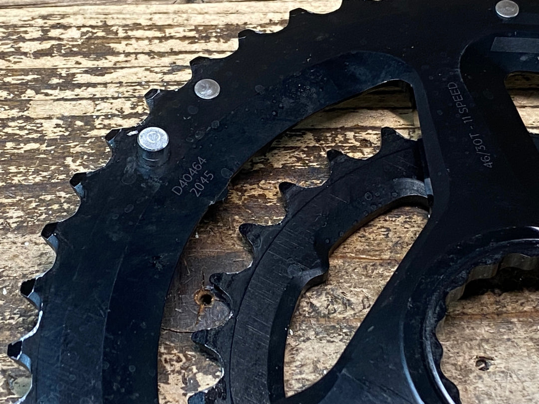 JI707 イーストン EASTON DIRECT MOUNT DOUBLE CHAINRING チェーンリング ダイレクトマウント 46/30T 11S