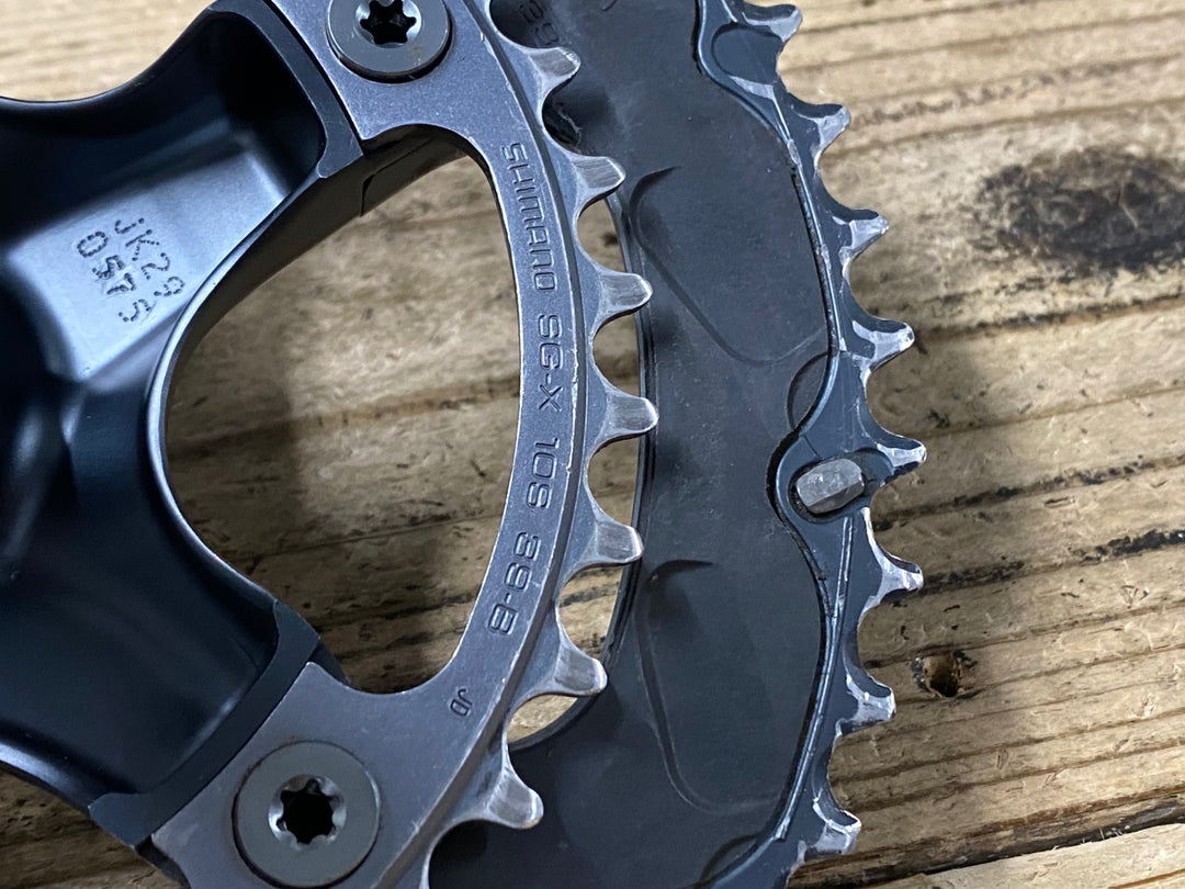 JQ282 シマノ SHIMANO アルテグラ FC-6700 クランクセット 10S 53/39T 172.5mm