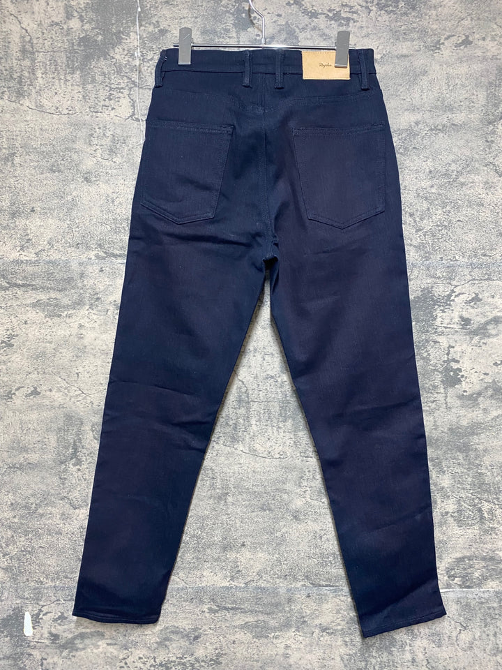 KP682 ラファ Rapha INDIGO DENIM RELAXED FIT ロングパンツ 濃紺 28W 30L