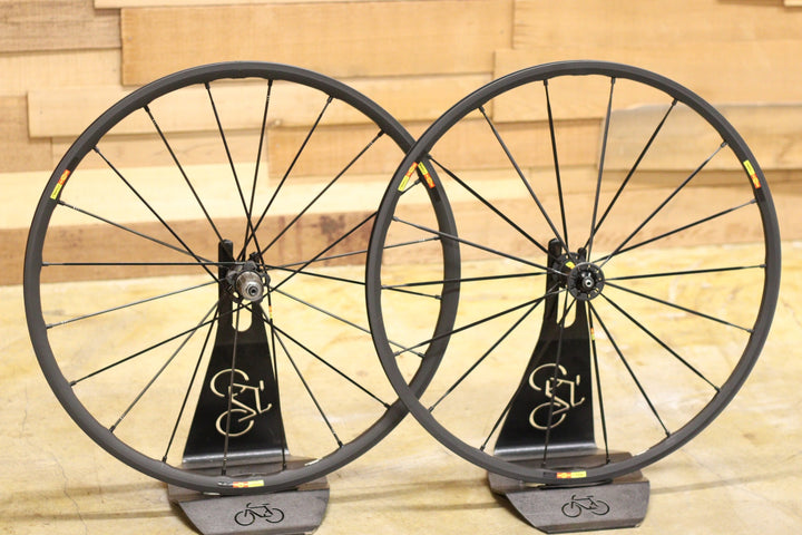 マヴィック MAVIC キシリウム エグザリット KSYRIUM SLR EXALITH アルミ クリンチャー ホイールセット シマノ12/11S 15C 【立川店】