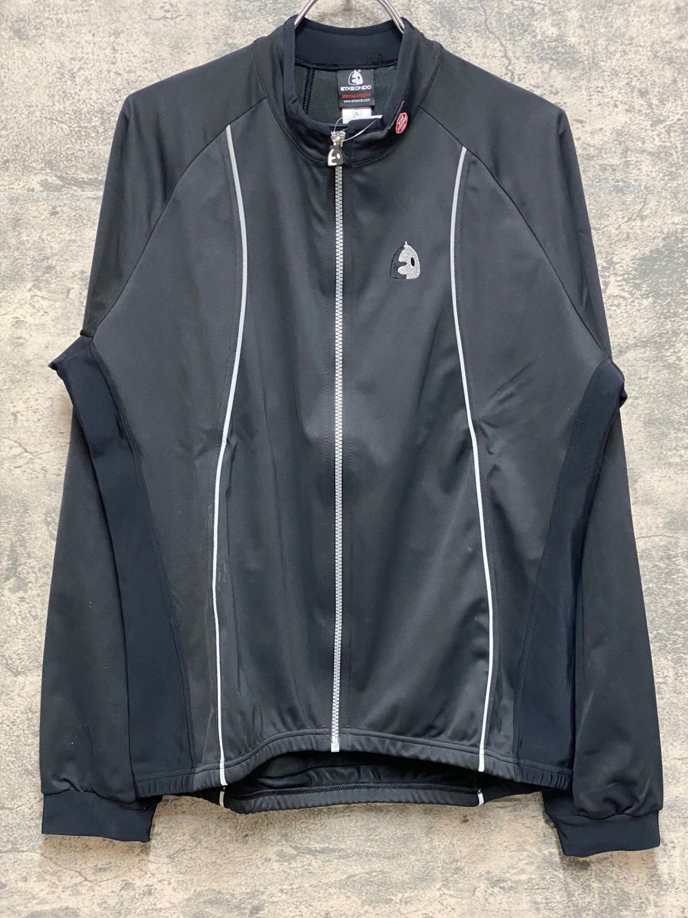 JP987 エチュンド ETXEONDO 長袖 サイクルジャケット 黒 XL