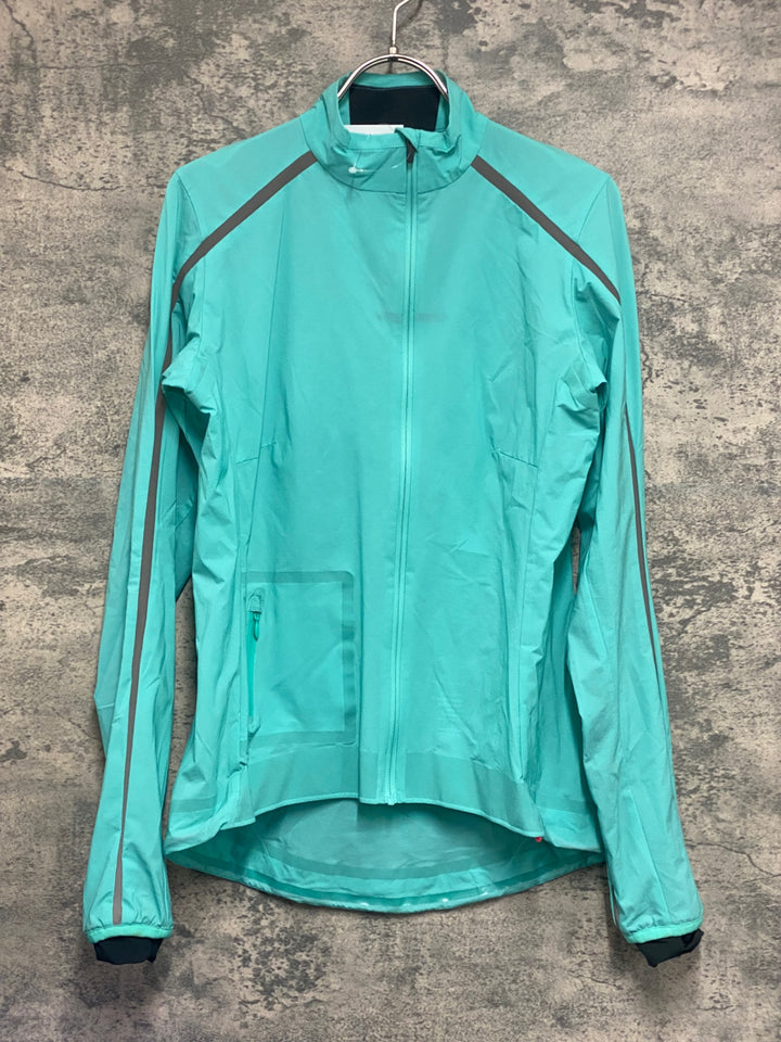 KF594 ラファ Rapha CLASSIC WIND JACKET 長袖 ウィンドブレーカー ターコイズ S