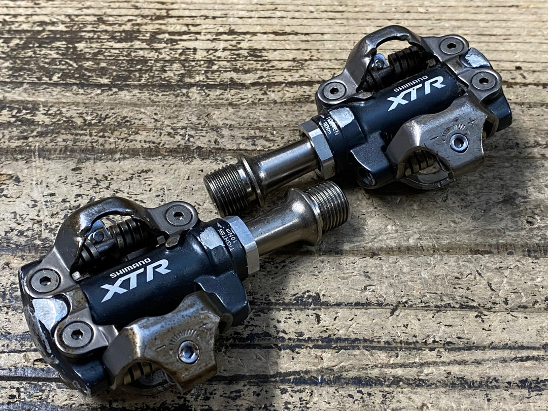 JY718 シマノ SHIMANO XTR PD-M970 ビンディングペダル SPD