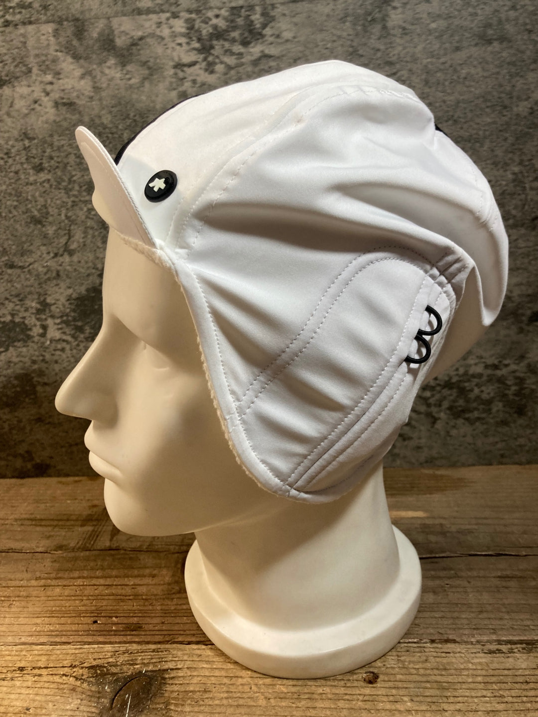 KA900 アソス ASSOS サイクルキャップ 白 Ⅱ 裏起毛