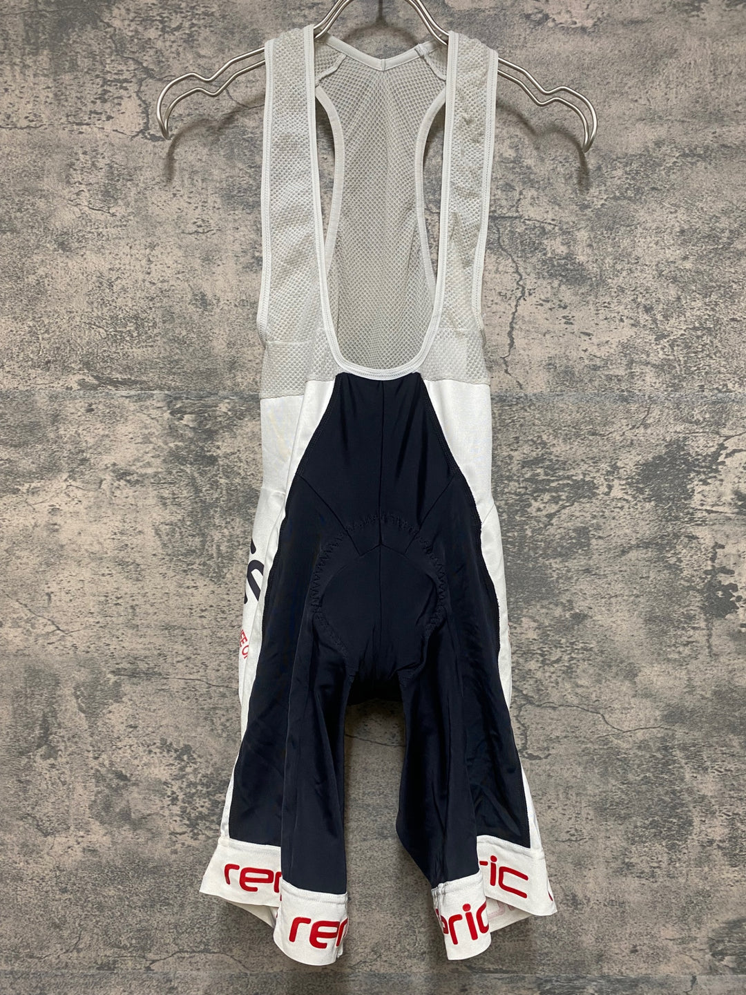 JR986 レリック reric ビブショーツ 白 黒 XL