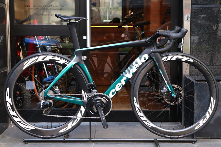 サーヴェロ CERVELO S5 2020モデル 48サイズ SRAM RED e-TAP AXS D1 MIX 12S カーボン ロードバイク ZIPP 303/404 【東京南麻布店】