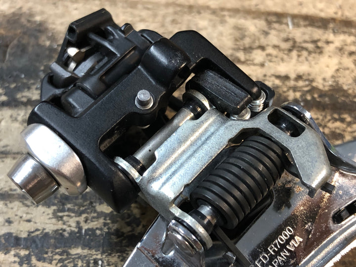 JS722 シアノ SHIMANO 105 FD-R7000 フロントディレイラー 2S 直付け