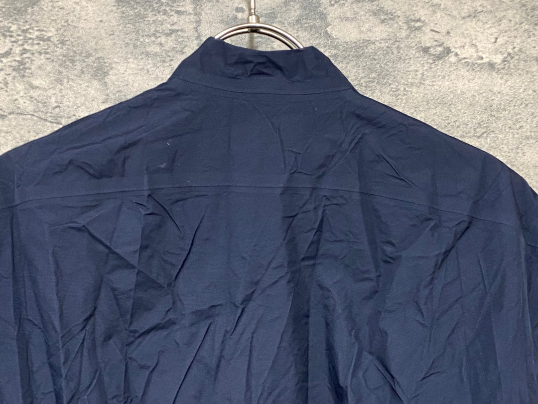 JU431 Rapha PRO TEAM INSULATED RAIN JACKET 長袖 レインジャケット 紺 M
