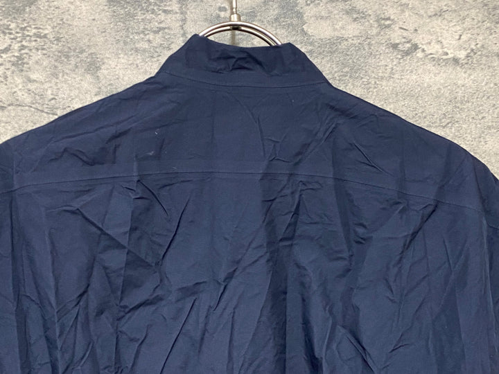 JU431 Rapha PRO TEAM INSULATED RAIN JACKET 長袖 レインジャケット 紺 M