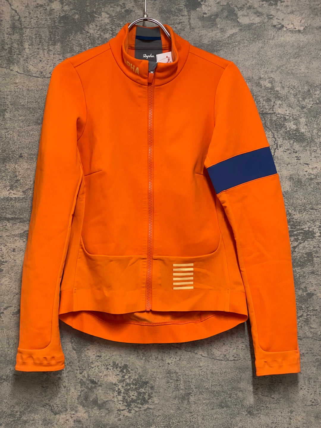 JP299 ラファ Rapha WOMEN'S PRO TEAM WINTER JACKET 長袖 サイクルジャケットオレンジ M 裏起毛 レディース