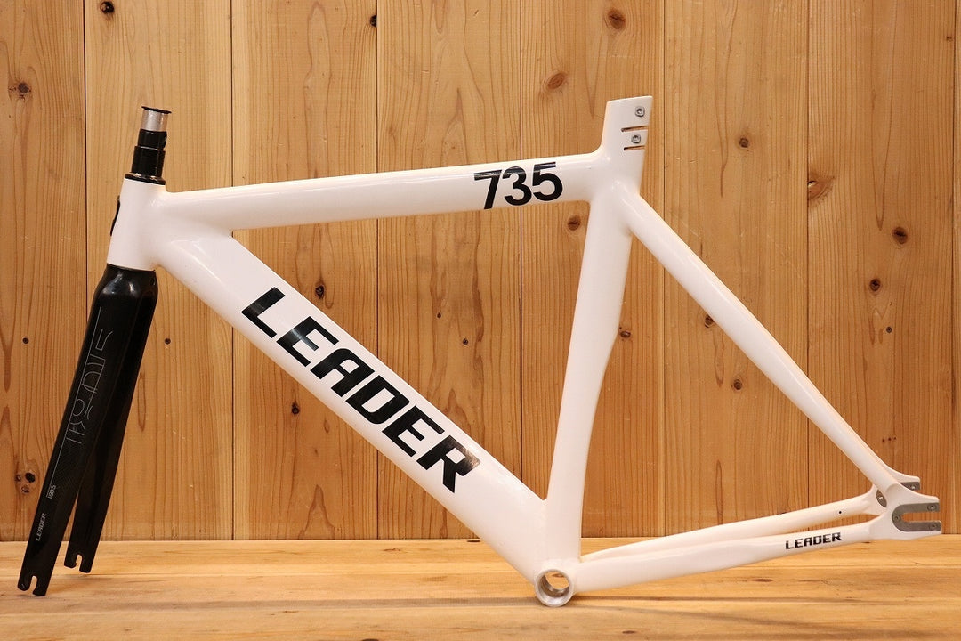 リーダーバイク LEADER BIKES 735 51サイズ アルミ ピストバイク フレームセット 【芦屋店】