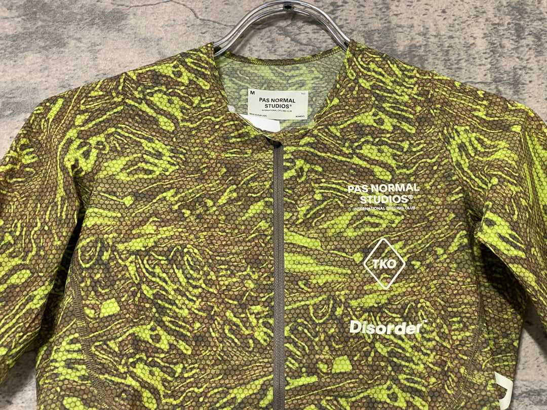 KJ302 パスノーマルスタジオ PAS NORMAL STUDIOS Women's T.K.O. Mechanism Pro Jersey 半袖 サイクルジャージ カモ M