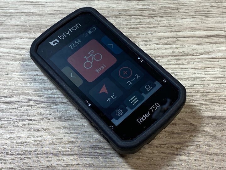 JO024 ブライトン Bryton Rider 750 サイクルコンピューター スピードセンサー マウント セット 動作確認済 ※マウント日焼け