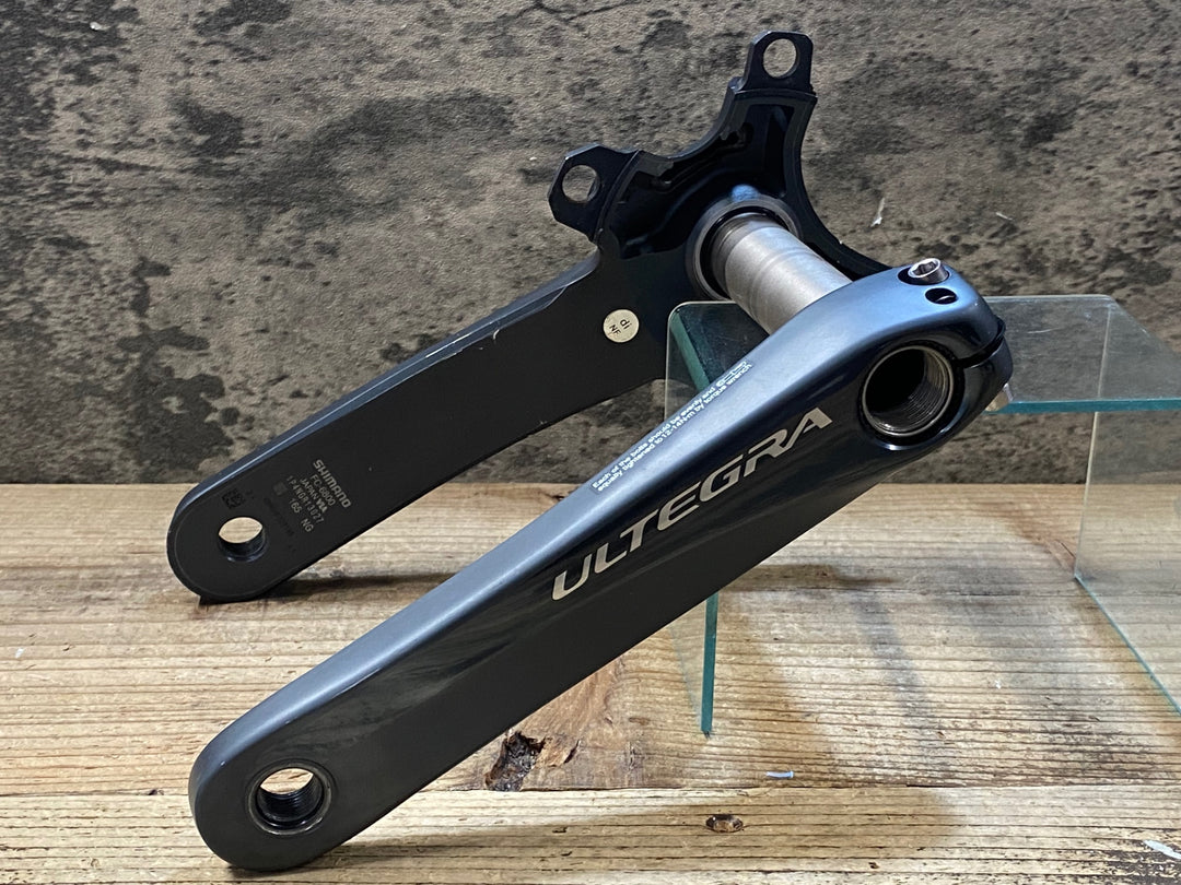 JW971 シマノ SHIMANO アルテグラ ULTEGRA FC-6800 クランクアーム 165mm リコール点検済み ※クランクボルト欠品