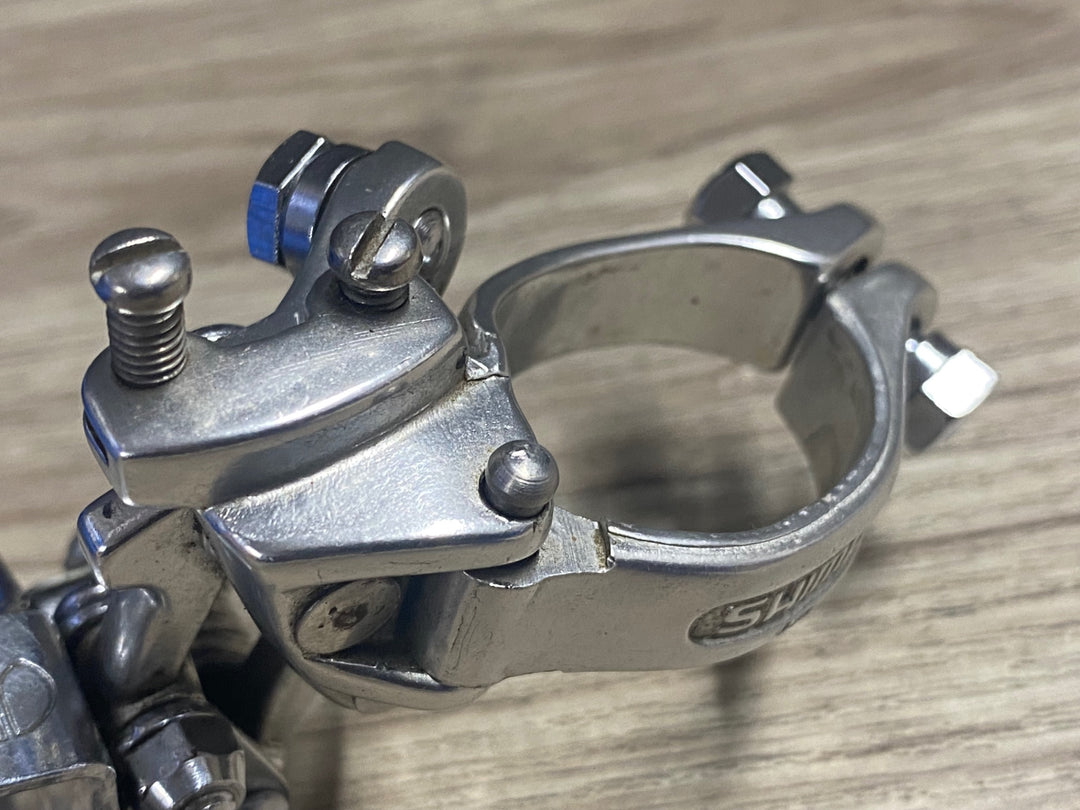 KH952 シマノ SHIMANO デュラエース DURA-ACE 初代 フロントディレイラー 2s バンド
