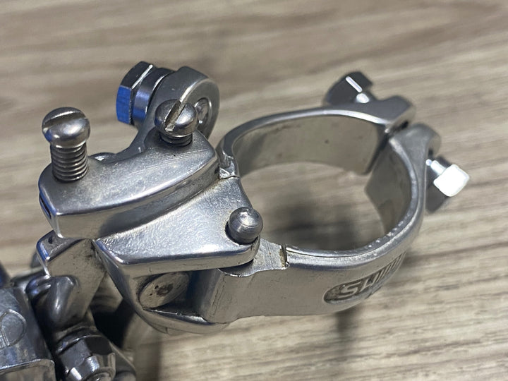 KH952 シマノ SHIMANO デュラエース DURA-ACE 初代 フロントディレイラー 2s バンド