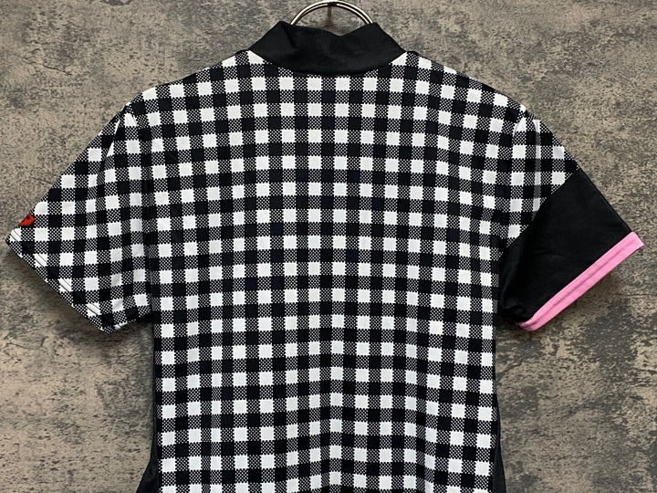 KL675 パールイズミ PEARL iZUMi 半袖 サイクルジャージ 白黒 M レディース
