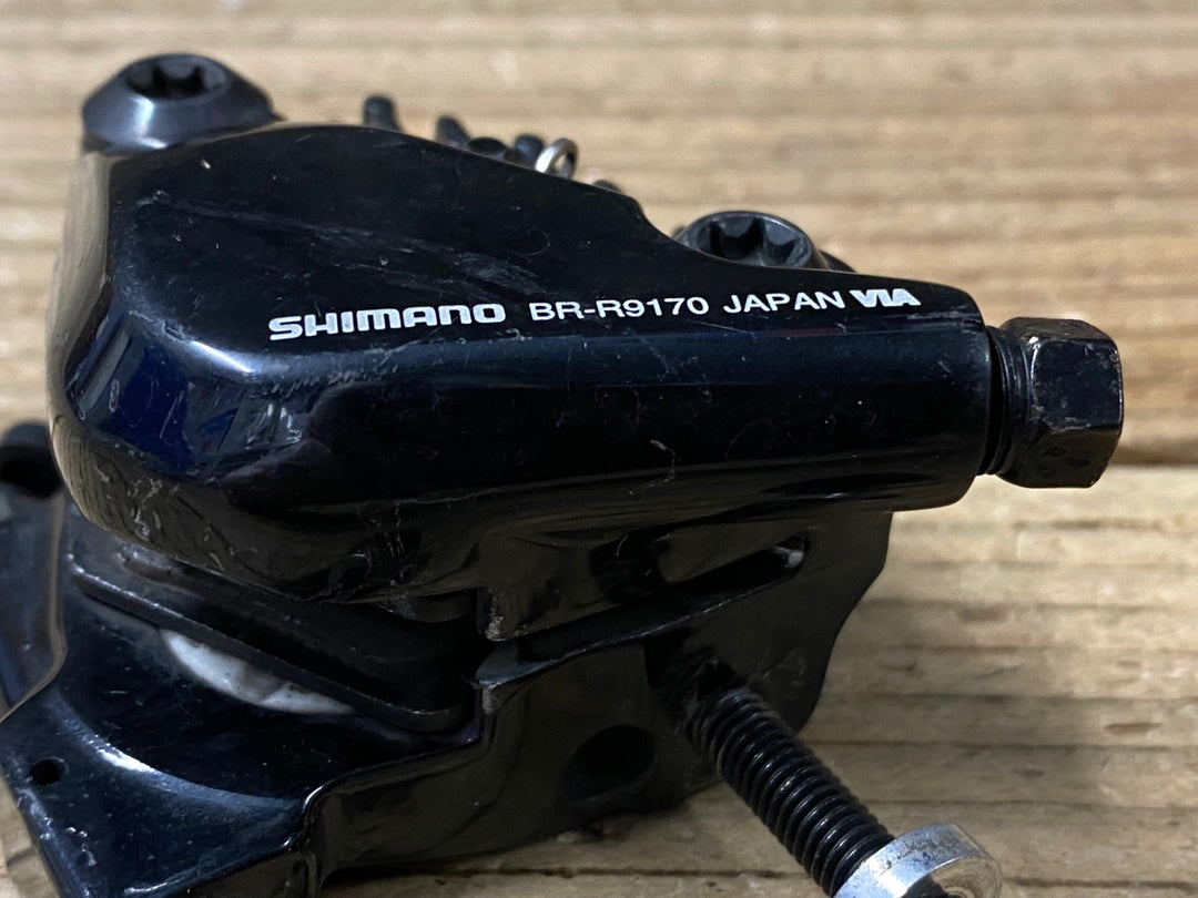 JN448 シマノ SHIMANO デュラエース DURA-ACE BR-R9170 ディスクブレーキキャリパー 前後セット