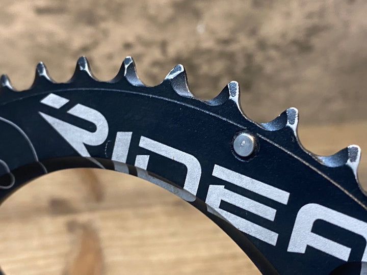JK579 リデア RIDEA 楕円 チェーンリング セット 50/34 4H BCD110