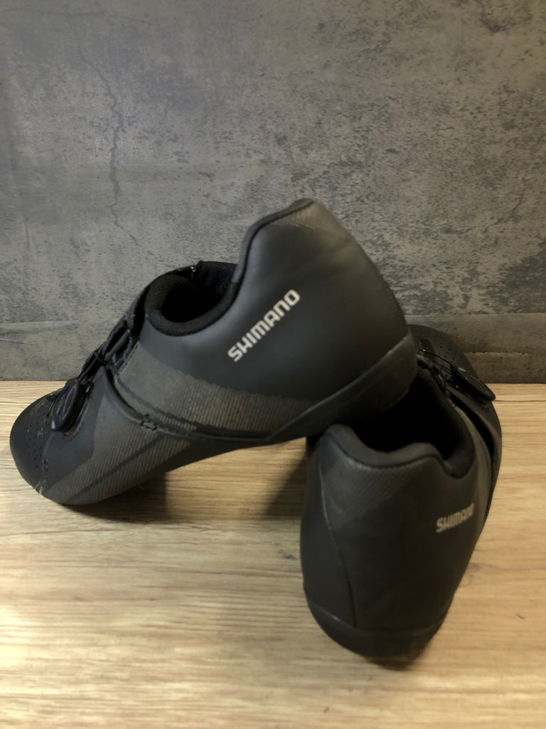 JP514 シマノ SHIMANO SH-RC300M ビンディングシューズ SPD-SL 黒 EU44