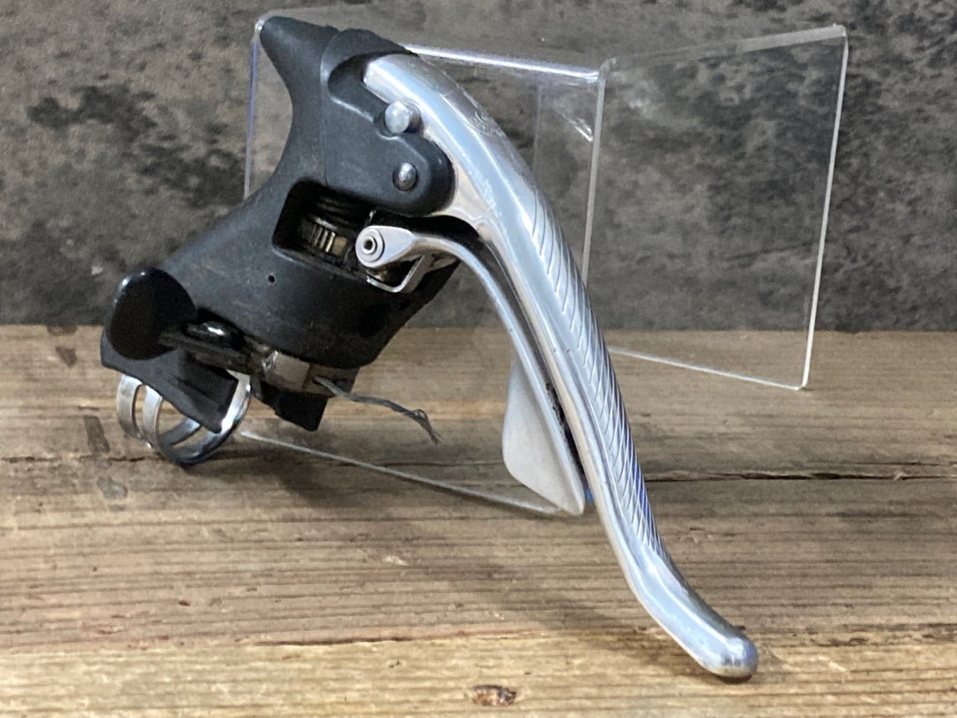 KI872 カンパニョーロ CAMPAGNOLO ミラージュ MIRAGE 左 エルゴレバー 2s シルバー 前期 ※ワイヤーが抜けない為ジャンク