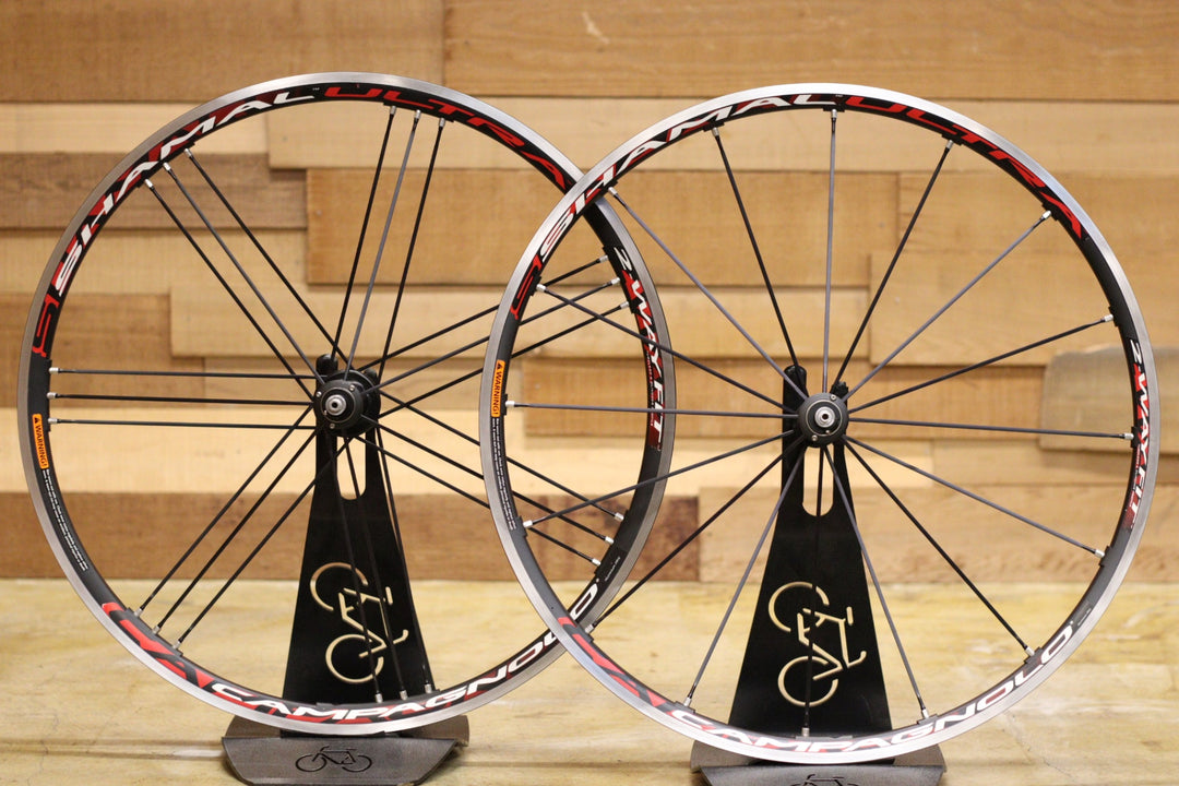 カンパニョーロ Campagnolo シャマルウルトラ SHAMAL ULTRA 2-WAY FIT アルミ クリンチャー チューブレス ホイールセット カンパ12/11S 15C 【立川店】