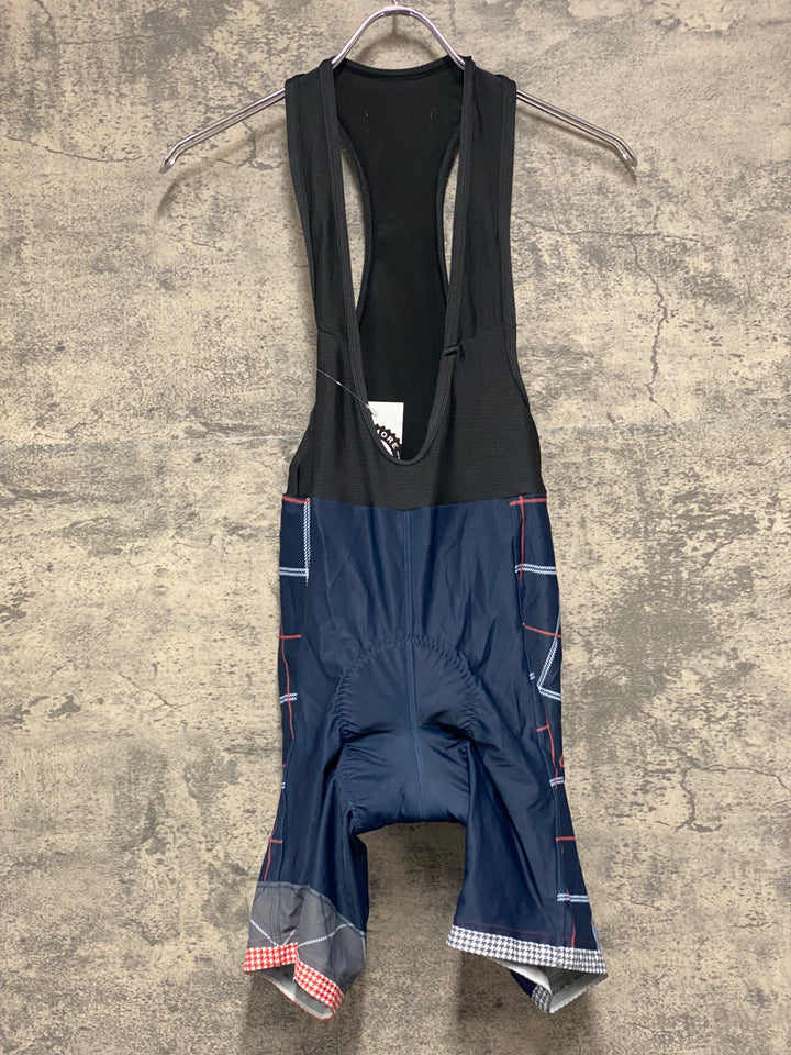 JU184 バレット VALETTE ビブショーツ ネイビー 総柄 M